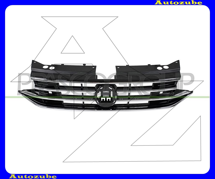 Hűtődíszrács fekete, krómdíszléccel /RENDELÉSRE/ Hűtődíszrács fekete, krómdíszléccel /RENDELÉSRE/