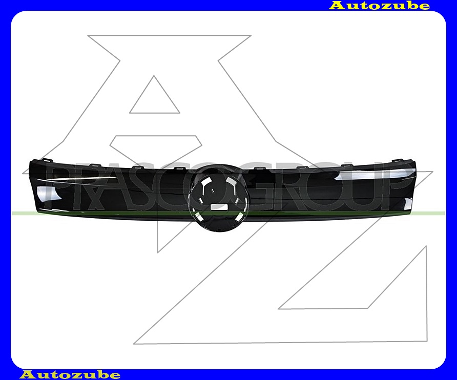 Hűtődíszrács fényes fekete Hűtődíszrács fényes fekete