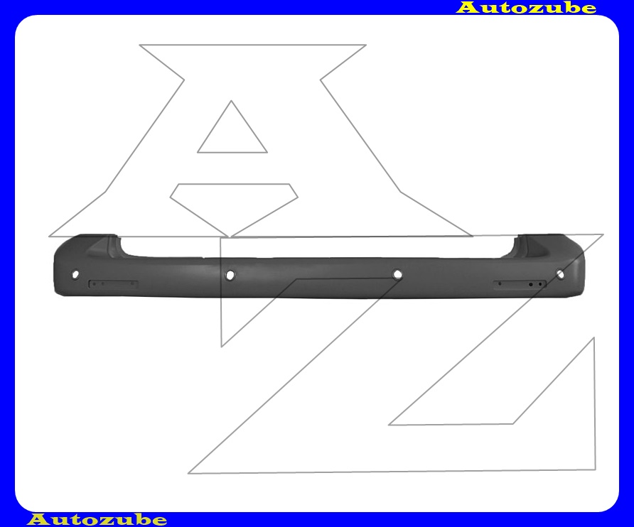 Hátsó lökhárító sötétszürke, szenzoros Hátsó lökhárító sötétszürke, szenzoros
