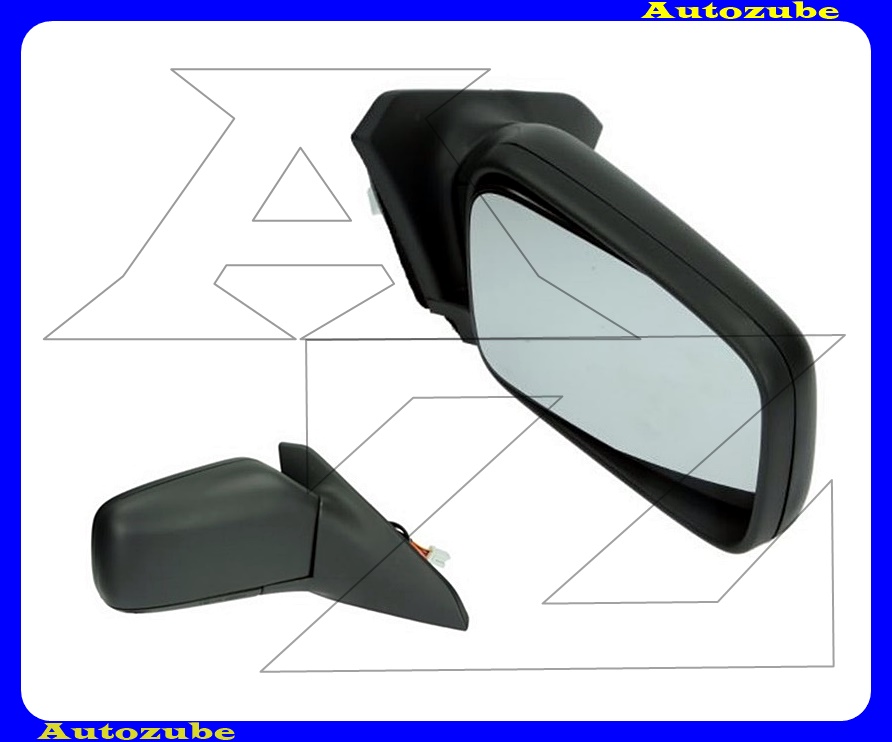 Visszapillantó tükör jobb, elektromos, fűthető-domború tükörlappal, fekete borítással Visszapillantó tükör jobb, elektromos, fűthető-domború tükörlappal, fekete borítással