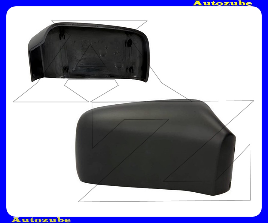 Visszapillantó tükörborítás jobb, fekete Visszapillantó tükörborítás jobb, fekete