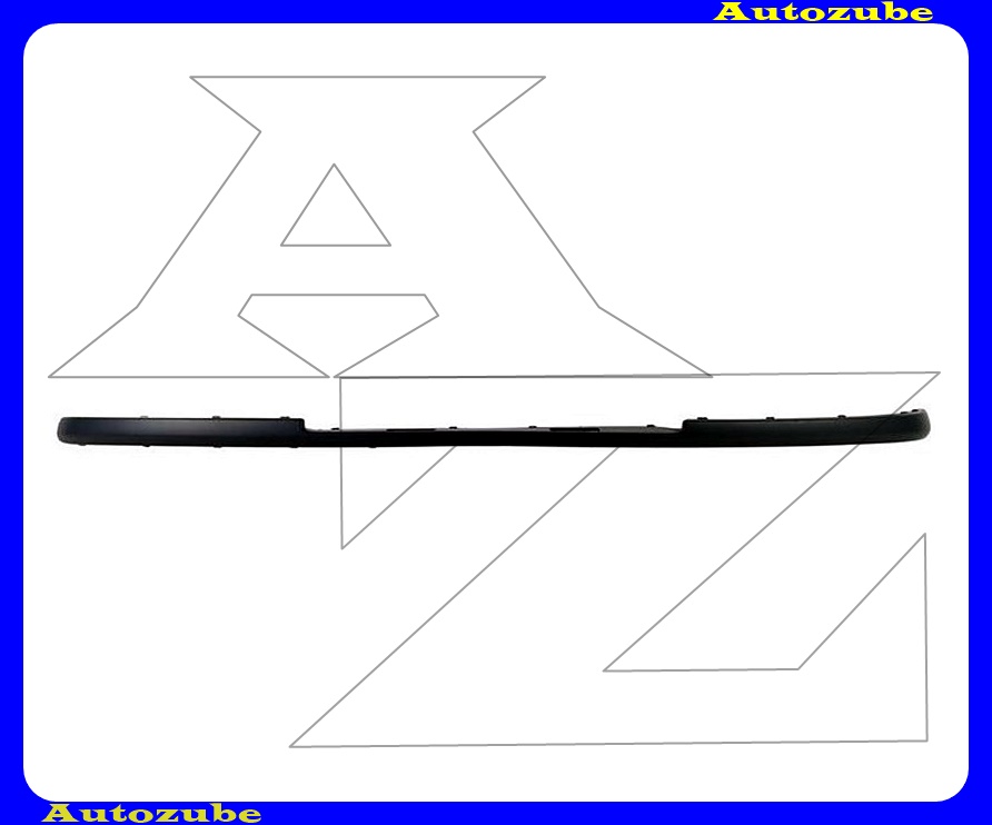 Hátsó lökhárító díszléc, fekete Hátsó lökhárító díszléc, fekete