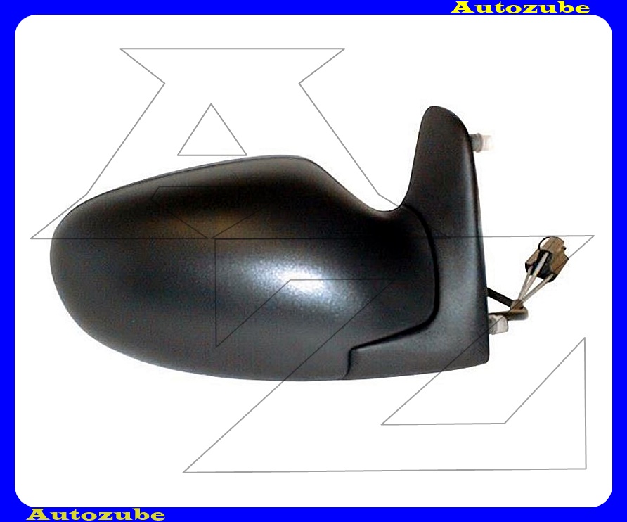 Visszapillantó tükör jobb, manuális, domború tükörlappal, fekete borítással Visszapillantó tükör jobb, manuális, domború tükörlappal, fekete borítással