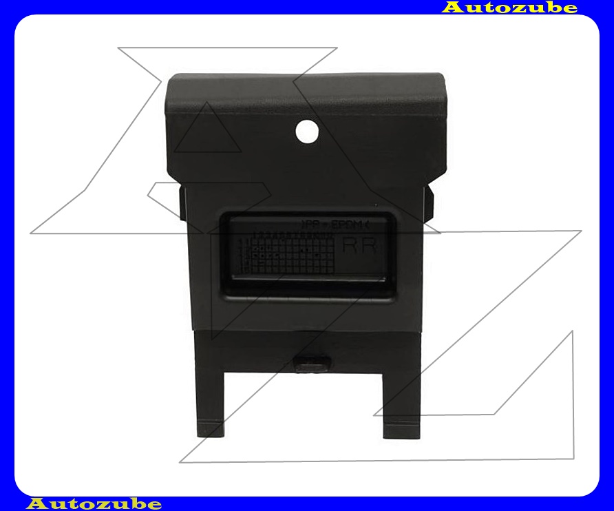 Küszöbborításra emelőhely takaró fedél jobb hátsó, fekete Küszöbborításra emelőhely takaró fedél jobb hátsó, fekete