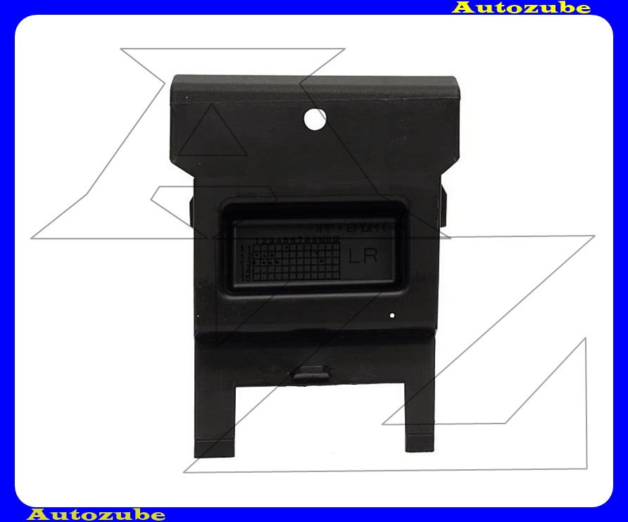 Küszöbborításra emelőhely takaró fedél bal hátsó, fekete Küszöbborításra emelőhely takaró fedél bal hátsó, fekete