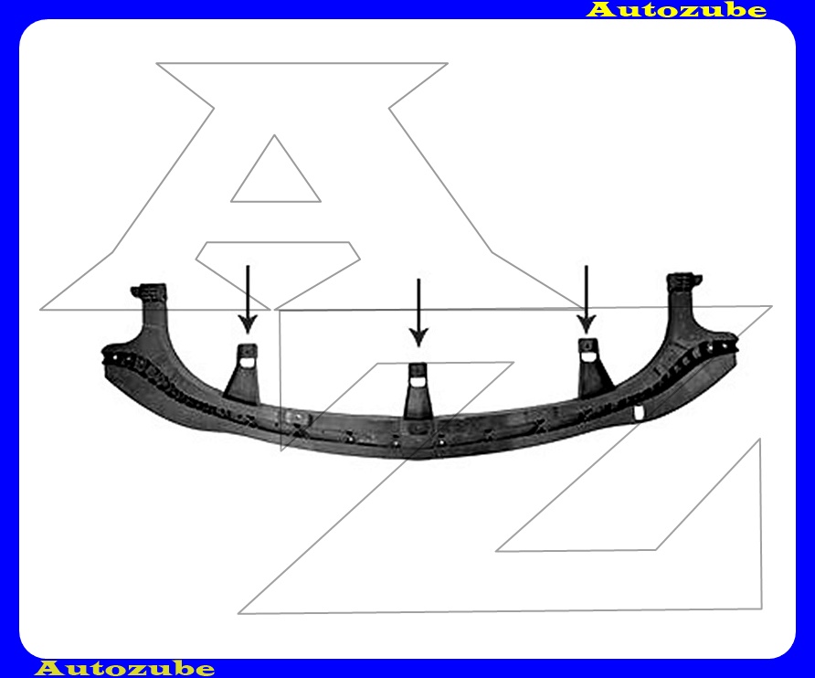 Első lökhárító merevítő alsó (műanyag) Első lökhárító merevítő alsó (műanyag)