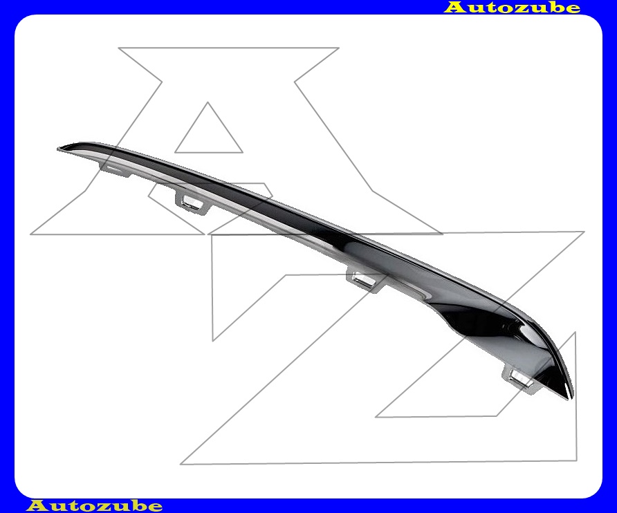 Hűtődíszrács krómdíszléc bal Hűtődíszrács krómdíszléc bal