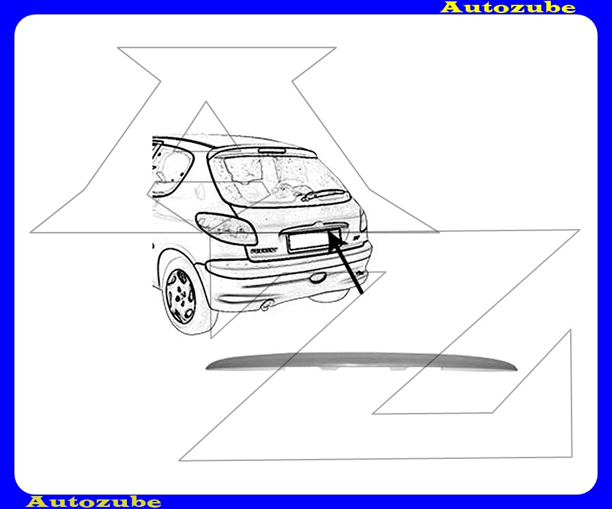 Csomagtérajtó díszléc Csomagtérajtó díszléc