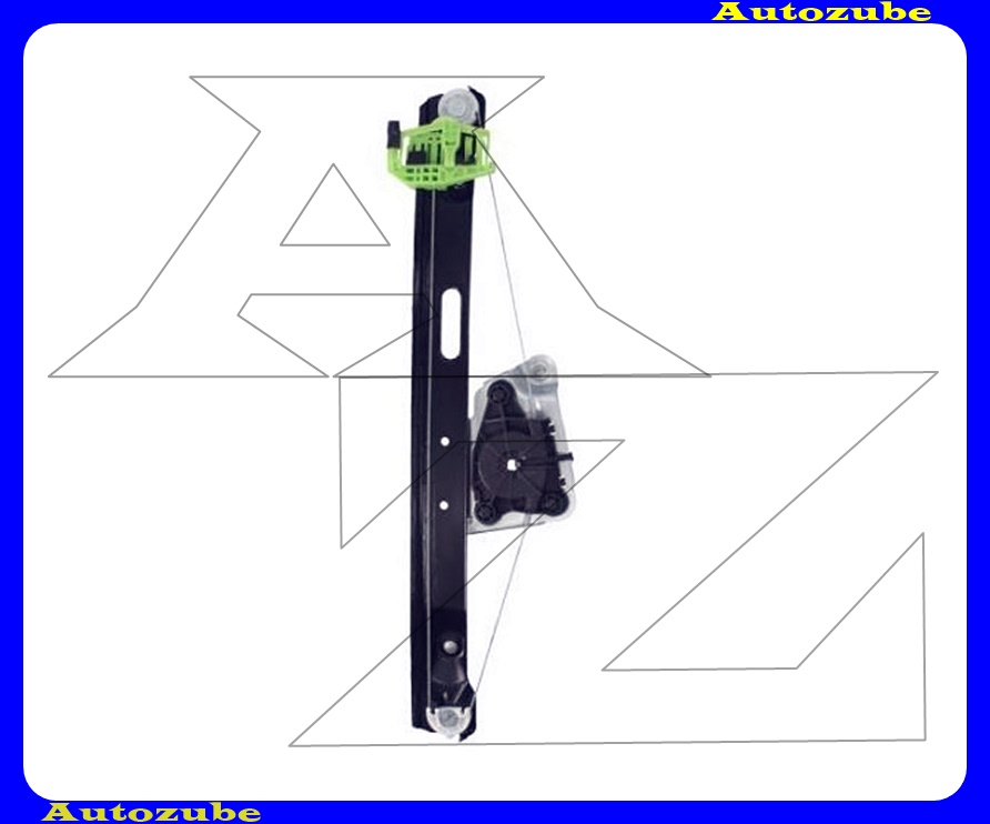 Ablakemelő szerkezet elektromos jobb hátsó, automata stoppos (motor nélkül) Ablakemelő szerkezet elektromos jobb hátsó, automata stoppos (motor nélkül)