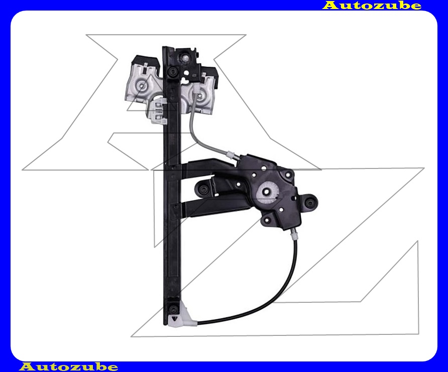 Ablakemelő szerkezet elektromos bal hátsó (motor nélkül) Ablakemelő szerkezet elektromos bal hátsó (motor nélkül)