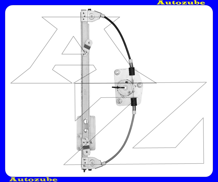 Ablakemelő szerkezet elektromos bal hátsó (motor nélkül) Ablakemelő szerkezet elektromos bal hátsó (motor nélkül)
