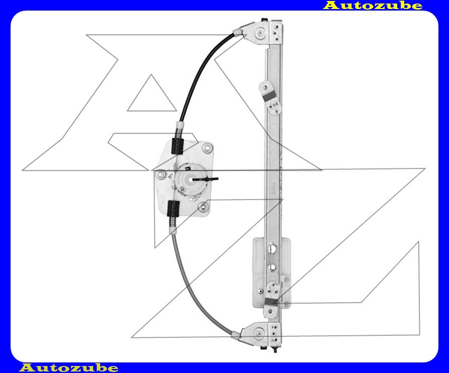 Ablakemelő szerkezet elektromos jobb hátsó (motor nélkül) Ablakemelő szerkezet elektromos jobb hátsó (motor nélkül)