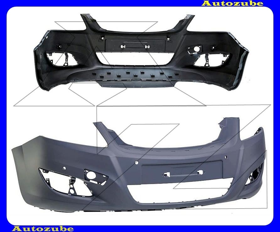 Első lökhárító alapozott, szenzoros /RENDELÉSRE/ Első lökhárító alapozott, szenzoros /RENDELÉSRE/