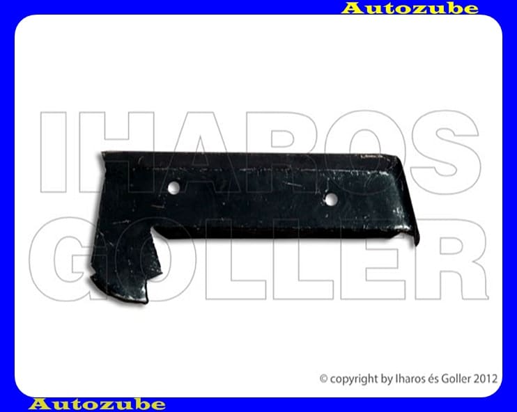 Fényszórótartó lemez jobb Fényszórótartó lemez jobb